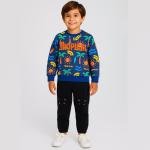 Unisex Printed Navy  Sweatshirt