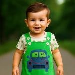 Two piece dungree and T-shirt & dungree