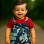 Two piece dungree and T-shirt & dungree