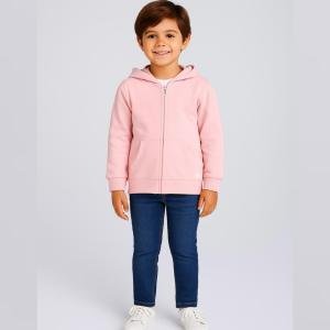 Girl's Cotton Hooded Neck Sweatshirt