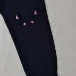 GIRLS PANT WITH CAT FACE