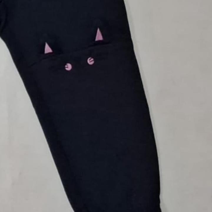 GIRLS PANT WITH CAT FACE