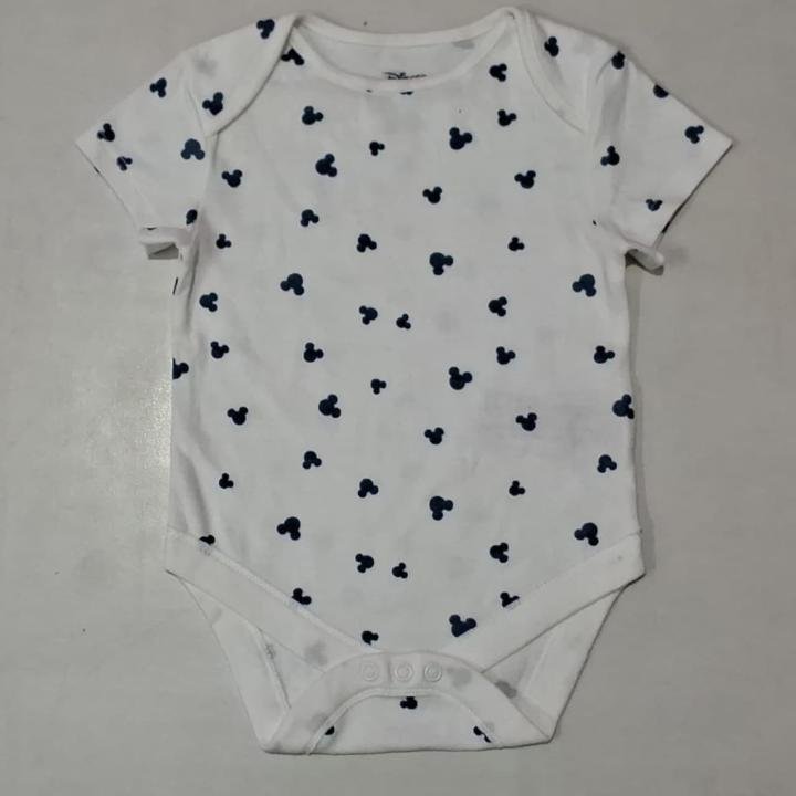 pack of any  3 Baby Boys and Girls 100% Cotton Half Sleeve Romper/Bodysuit